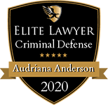 Elite Lawyers | Criminal Defense | Audriana Anderson | 2020